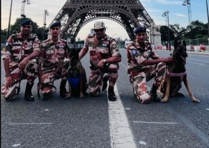 Dogs Provide Security at Paris Olympics